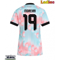 Belgium Diego Moreira #19 Replica Away Shirt Ladies World Cup 2026 Short Sleeve